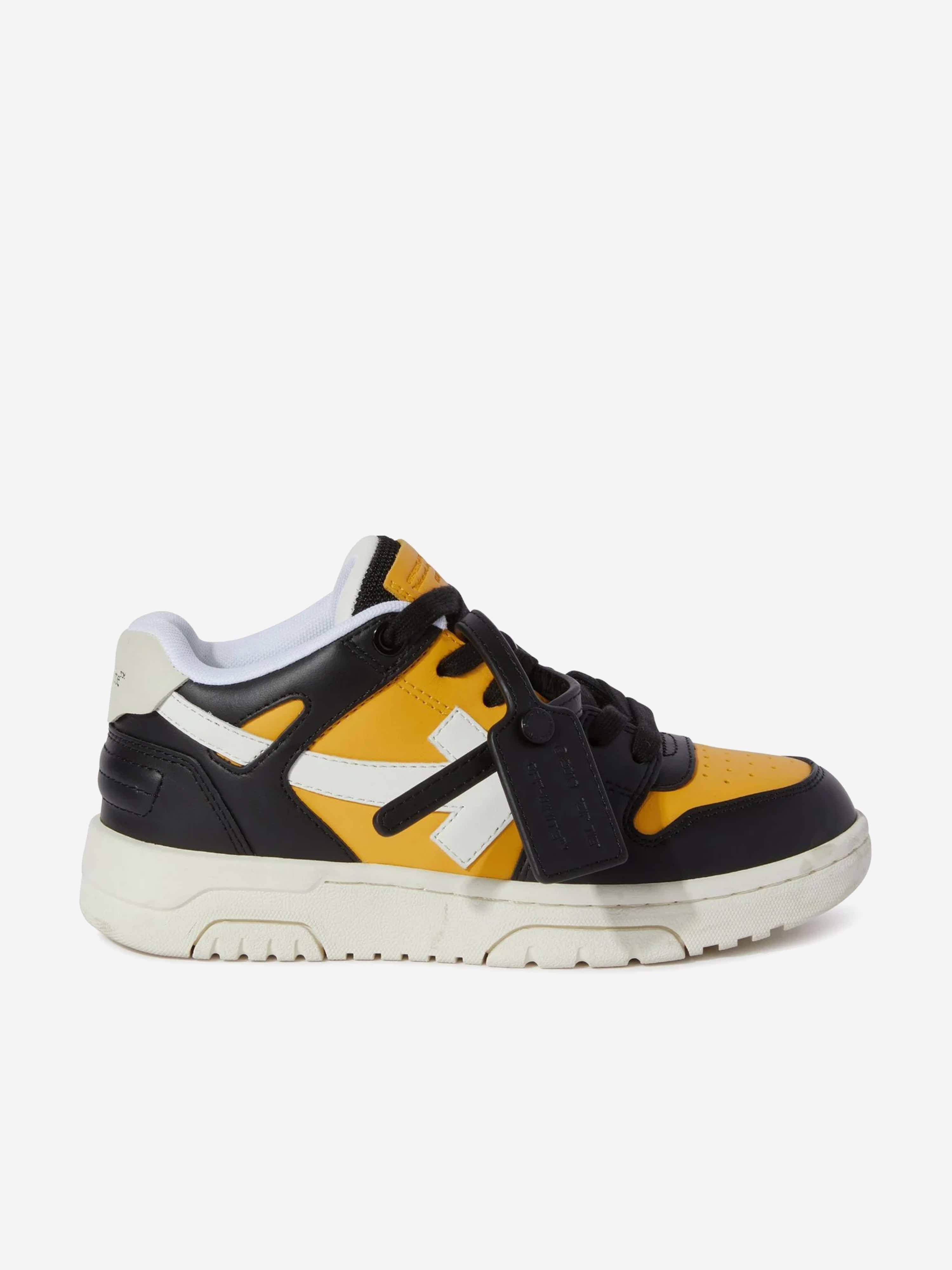Off-White Boys Out Of Office Trainers in Yellow - Yellow / EU 28 UK 10 (EU 28 UK 10)