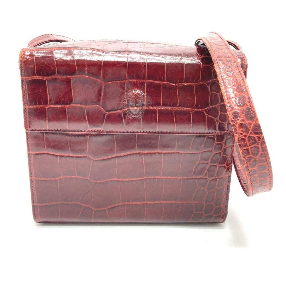 Versace Vintage Versace Crossbody Bag W 21cm x H 17.3cm x D 6.3cm - Crossbody Tasker hos Magasin.