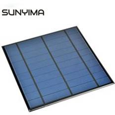 Sunyima 5v 4.5w epoxi solpanel fotovoltaisk panel polykristallin solcell mini solenergi energimodul gör det själv solsystem