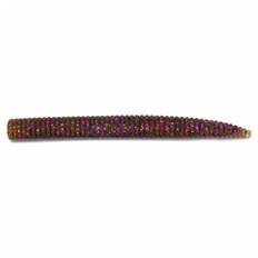 Bite Of Bleak Nazeebo Worm 10cm (8-pack) - Green Pumpkin Purple