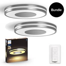 Philips Hue - 2xBeing Ceiling Light Aluminium - Bundle