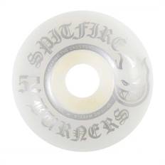 Spitfire Wheels Burners 52mm Silver