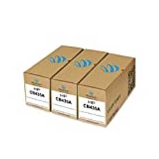 duston 3X CB435A, 35A svart toner kompatibel med HP Laserjet P1005 P1006