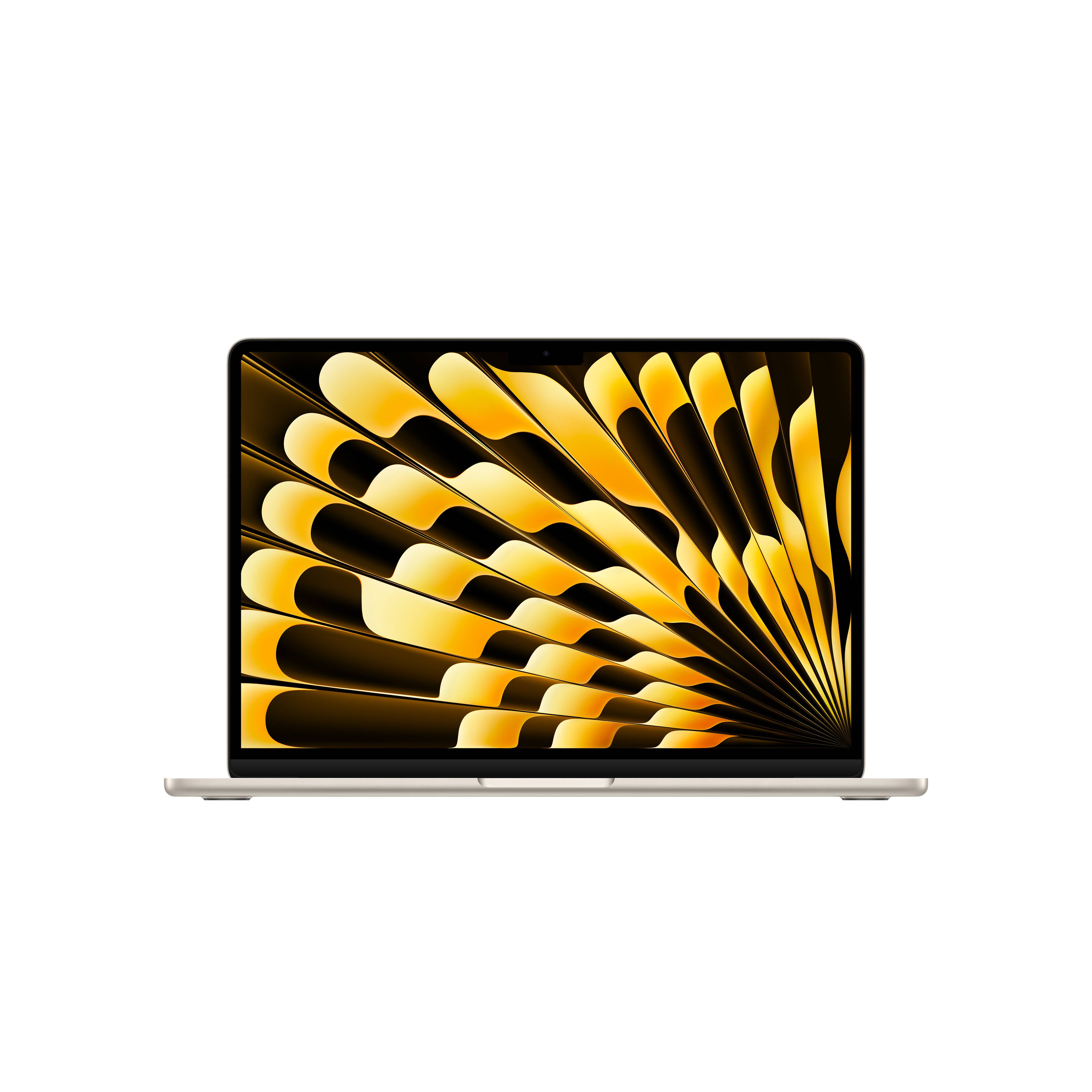 Apple 13-inch MacBook Air: Apple M5 chip with 10‑core CPU and 8‑core GPU, 16GB, 512GB SSD - Starlight