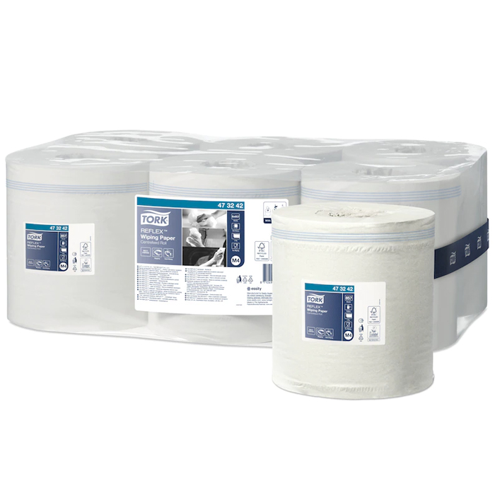 Handtork Tork Reflex Wiping Paper M4 6st/pall