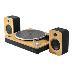 House of Marley Stir It Up Bluetooth Pladespiller og Højtaler (Sort) Bundle