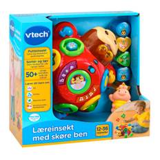 Vtech Baby Interaktivt trækdyr (12mdr+) Læreinsekt m/Skøre ben - DK