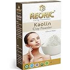 QURA Kaolin Clay | Kaolin-lerpulver för hudblekning | lerpulver för ansikte | lerpulver för ansiktspaket | kaolinpulver för hud | chini mittipulver (100 g, förpackning med 1)