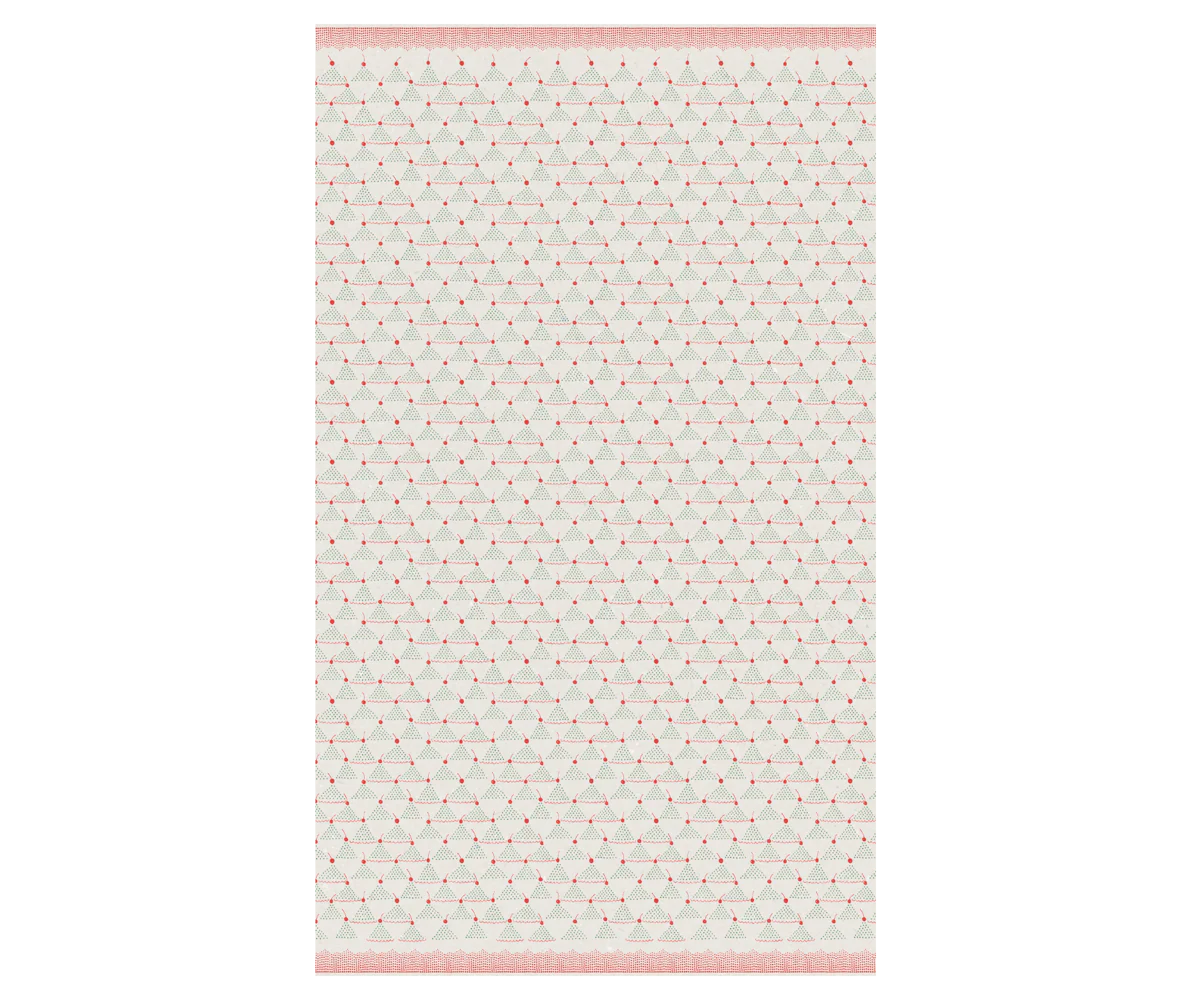 Gavepapir, 10 m - Cherry - Rød, Maileg