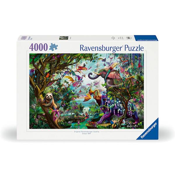 Pussel Tropical Dragons 4000 bitar, Ravensburger