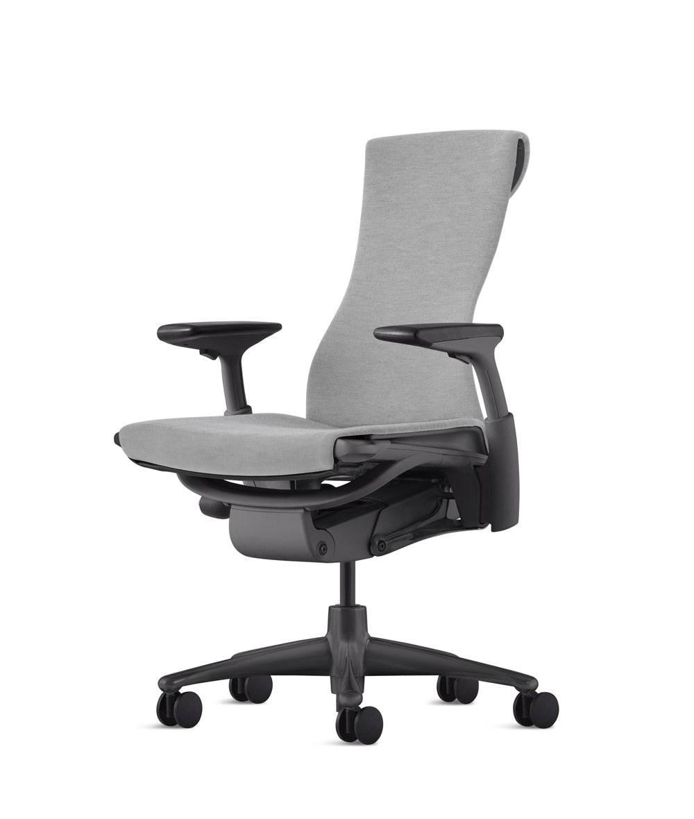 Embody-bureaustoel in Sync/Graphite/Dark Mineral by Herman Miller