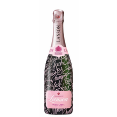 Champagne Lanson Rosé Label Brut Limited Edition A Message in the Bottle 75 cl. - 12,5%