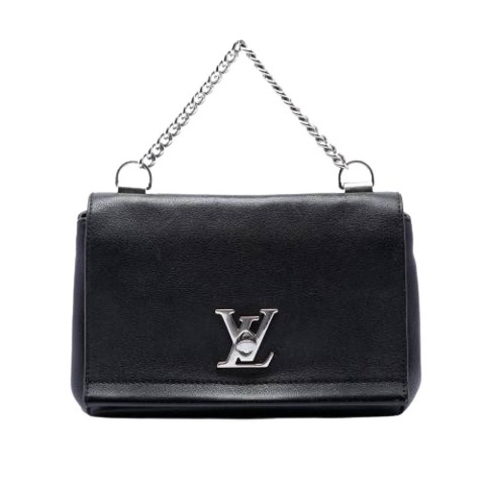 Louis Vuitton Vintage Pre-owned Laeder louis-vuitton-tasker - Vintage - Dame - Sort - ONE SIZE -