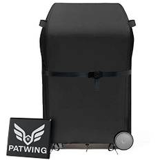 PATWING Grillöverdrag, vattentätt grillöverdrag, utomhusgrillöverdrag, 600D Oxfordskydd, grillskydd, vindtät/UV/rivbeständigt BBQ-skydd (80 x 70 x 115 cm)