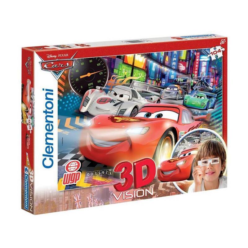 Cars 104 Teile Puzzle - Clementoni