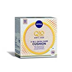 Nivea Q10 Plus anti-aging 3 i 1 hudvård cushion Scuro, naturlig färg 02 mörk