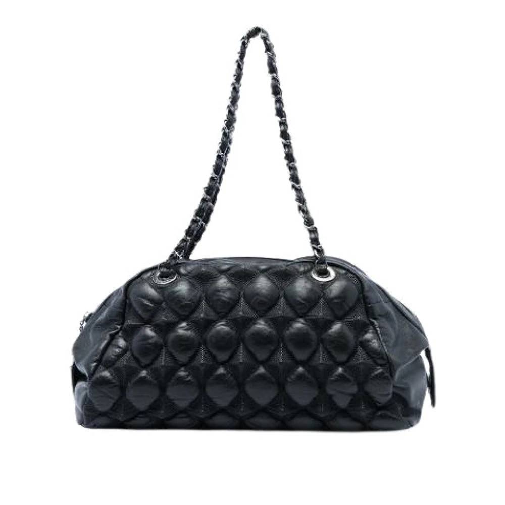 Chanel Vintage Pre-owned Vintage Quilted Shoulder Bag - Vintage - Dame - Sort - ONE SIZE - Uld