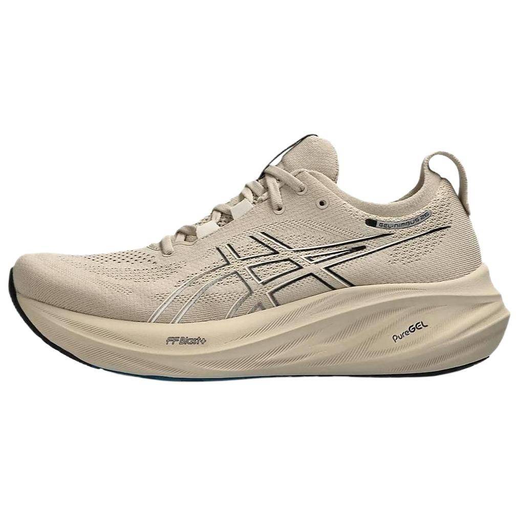 ASICS Gel-Nimbus 26 'Fjädergrå Svart' Herr 1011B794-021 45 beige