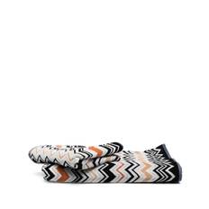 Missoni Home - Bernard sicksackmönstrade handdukar (2-pack) - unisex - bomull - one size - Svart