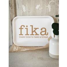 Bricka Fika Vit