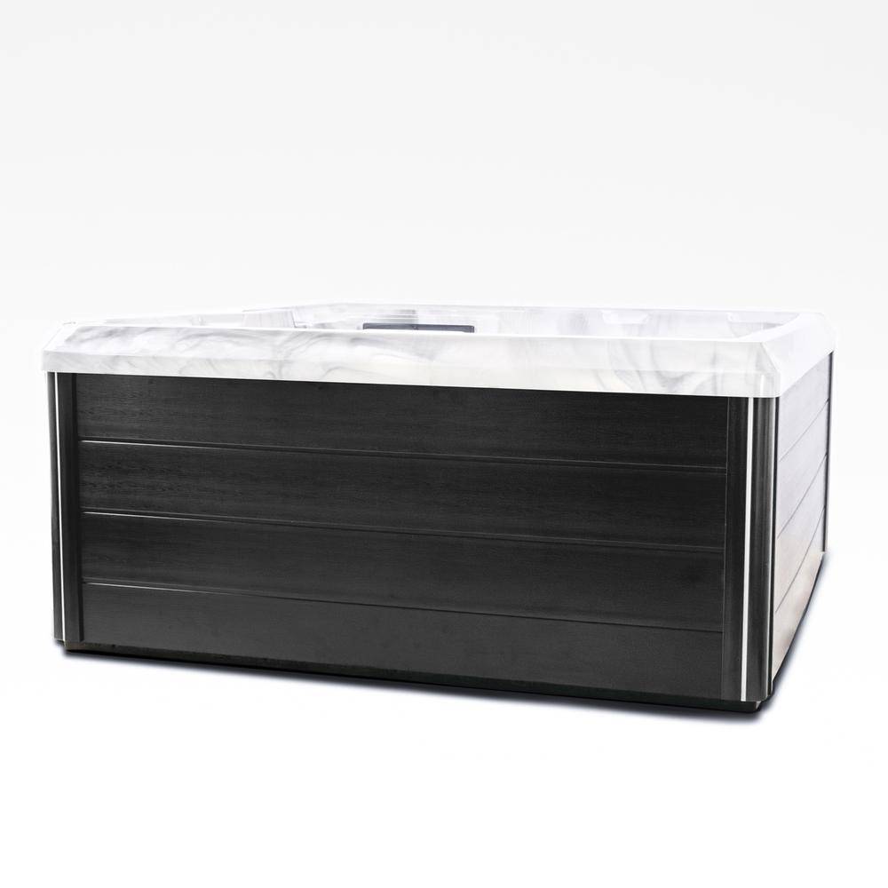 Comfortana Pro X3 Sommerhusspa CLASSIC 220 x 220 x 96 cm Sterling Silver