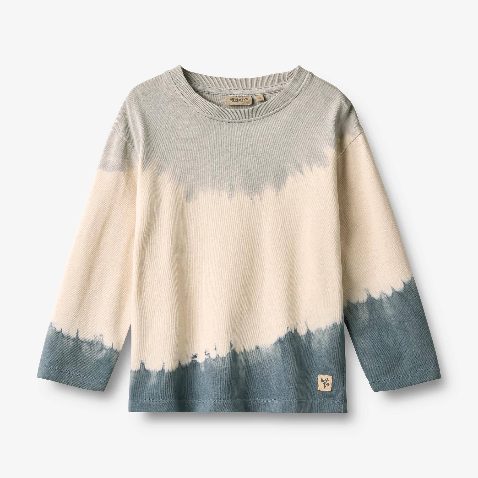 WHEAT® - Langærmet T-shirt Dixie D - multi - Str 134/9 år.