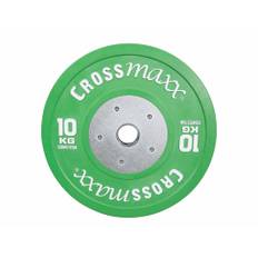 Crossmaxx Competition Bumper Plate 10 kg Green - Demo