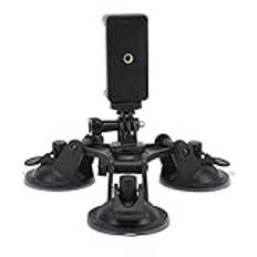 Sug Cup Camera Mount, Car Camera Mount ABS Camera Suction Cup Mount med Stark Adsorption för Actionkameror