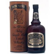 Bowmore 12 år Dumpy Old Version Single Islay Malt Whisky 100 cl 43%