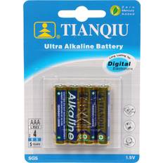 Batteri AAA alkaline 4-pak