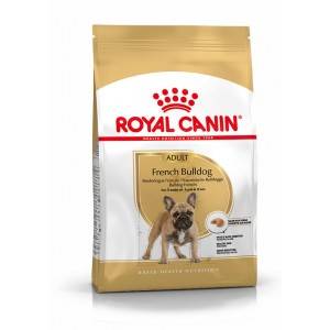 Royal Canin Adult hundfoder för fransk bulldogg. Förpackning: 3 x 9 kg