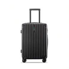 20/24/26/28 Inch Simple Solid Color Hard Shell Luggage, Casual Business, Thick Wheeled Boarding Suitcase Travel Suitcase Suitcases Suit Case Travel Lu - Black - 20 inch,24 inch,26 inch,28 inch