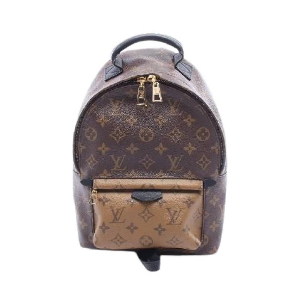 Louis Vuitton Vintage Pre-owned Palm Springs Monogram Reverse Rygsæk - Vintage - Dame - Brun - ONE SIZE - Uld