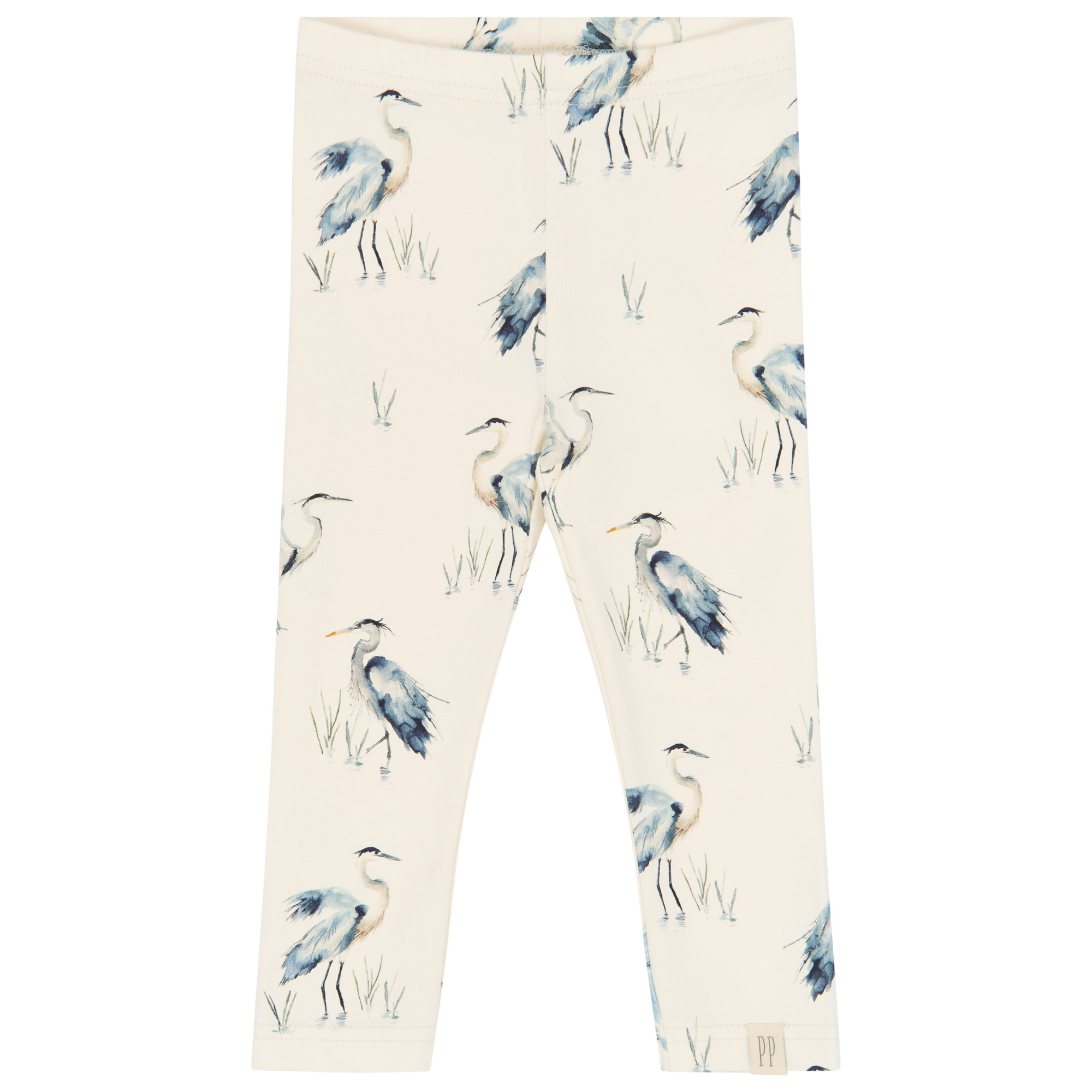Petit Piao - Star Leggings, PP2025 - Eggnog Heron AOP - 104