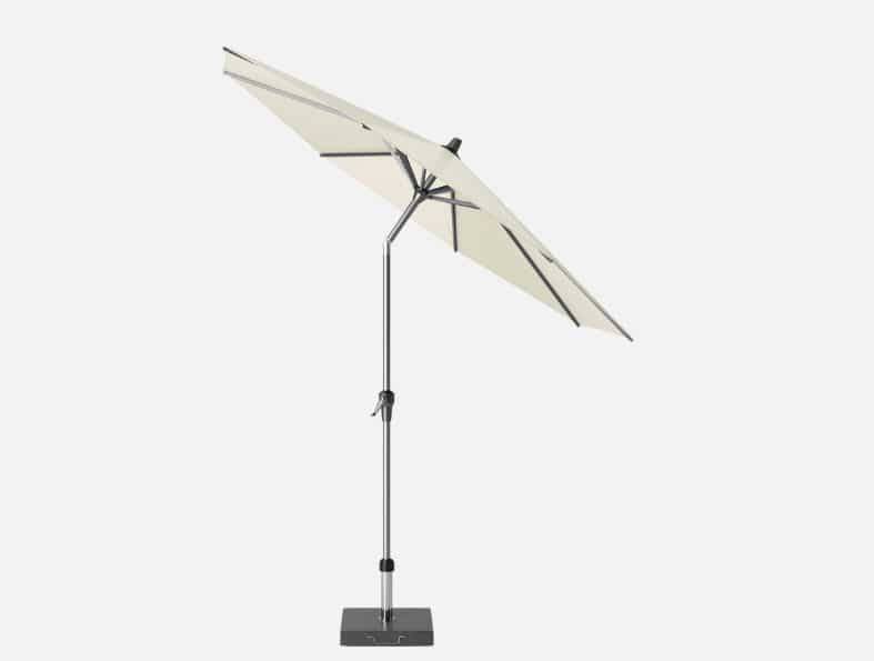 Haveparasol med vip. Briva Beige - 300 cm Ø.