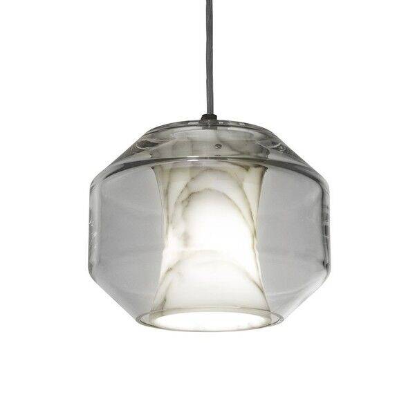 Chamber Light Pendel Lille Carrara Marmor/Krystal.