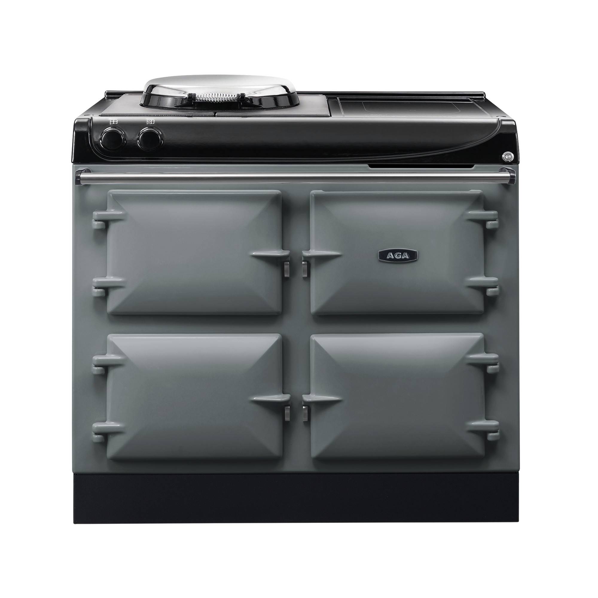 AGA R3 100 med 1 platta samt induktionshäll 2 zoner - Slate