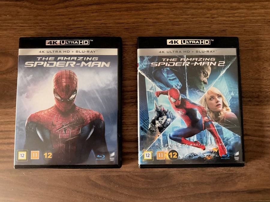 The Amazing Spider-Man 1 & 2 4K UHD + Blu-ray | Andrew Garfield | Marvel