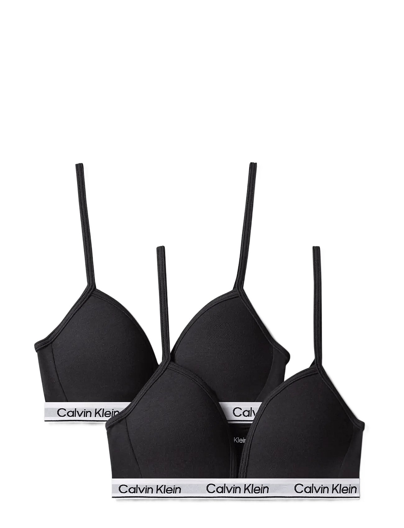 Calvin Klein 2Pk Triangle - Black - 152-164