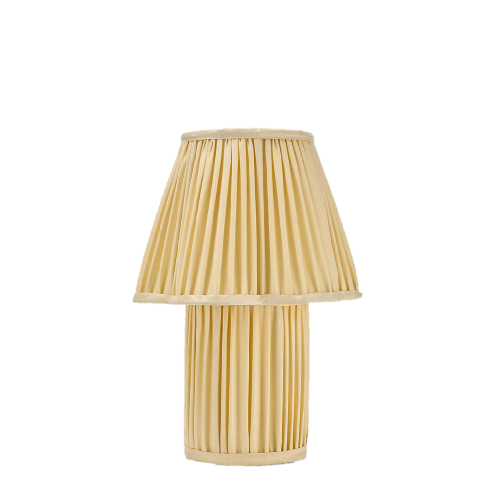 Doing Goods, Myra Lamp Small Silk h.36cm - Buttercup