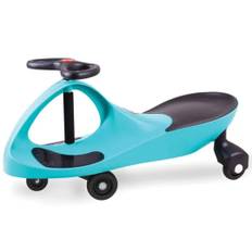 Bigjigs Didicar, Turkos Gåvagn Swingcar 672068 rullande lek glida köra fart