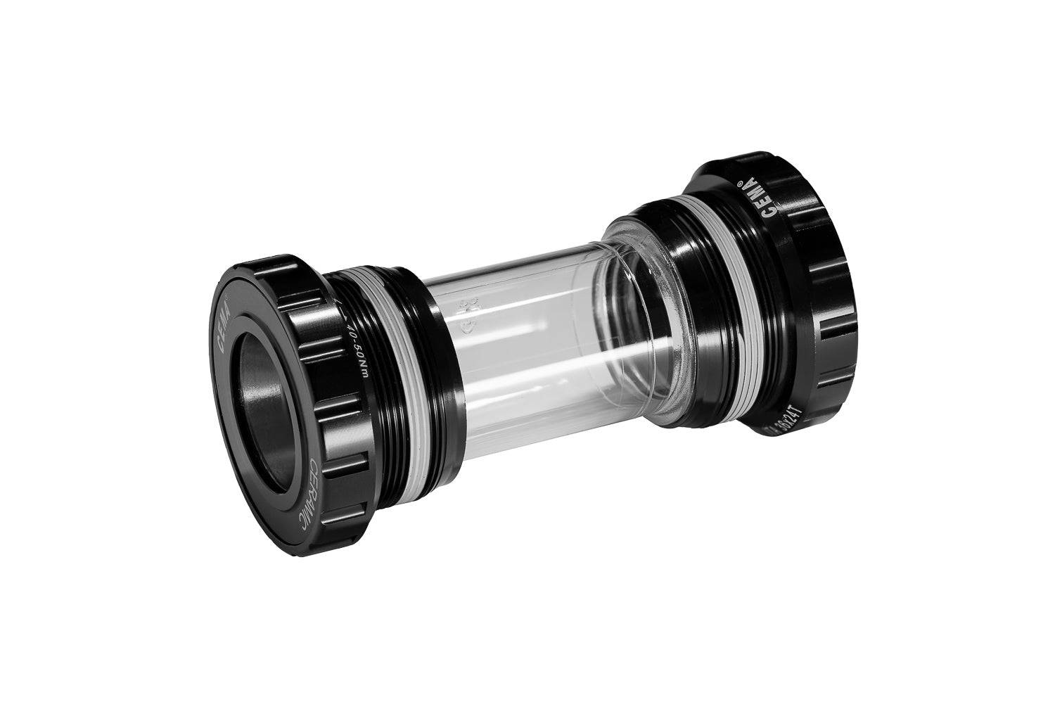Cema Krankboks ITA Ø24 spindel Shimano. Udv. skåle, 36x24T. Keramiske lejer. Rammebredde: 70 mm.
