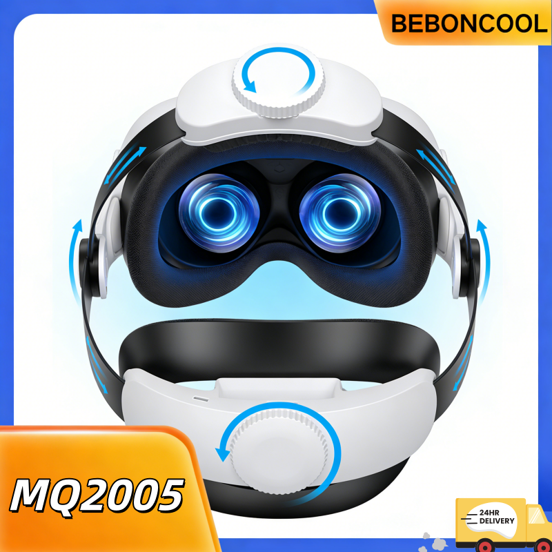 BEBONCOOL MQ2005 DinoFire VR Head Strap For Meta Quest 3S/3/2 Oculus Comfortable Elite Headset