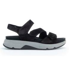 Gabor Rolling Soft - Sandal m/udtagelig indlægssål, 42-0662 - Sort - 5