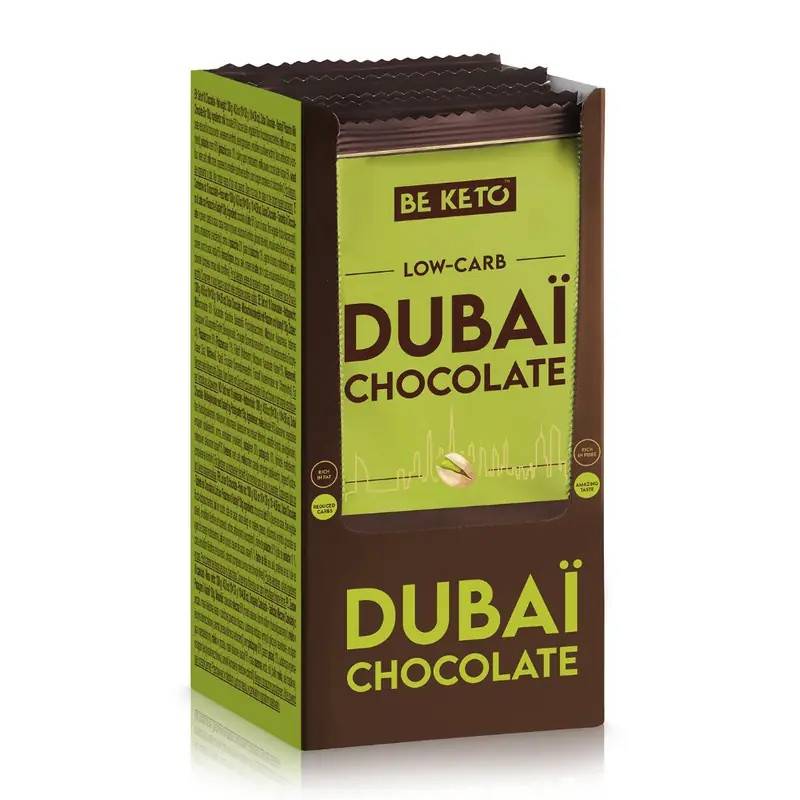 KETO Dubai Chocolate 130g BeKeto