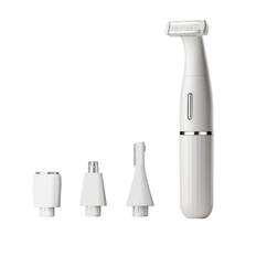 IC Epilator til kvinder, epilator til ansigt, trimmer til intimt område, 4-i-1