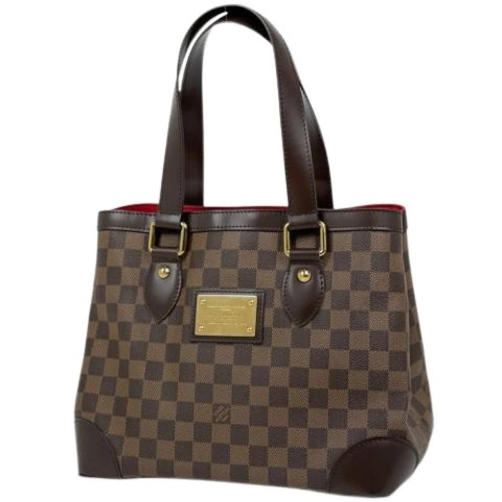 Louis Vuitton Vintage Pre-owned Damier Tote Bag - Vintage - Dame - Brun - ONE SIZE -