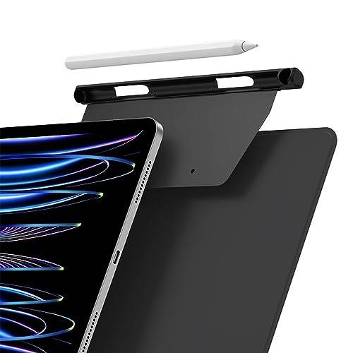 Pennhållare för Apple Pencil 2. generationen fodral kompatibelt med Magic Keyboard, Smart Keyboard Folio och andra magnetiska fodral, styluspenna hållare för iPad – svart