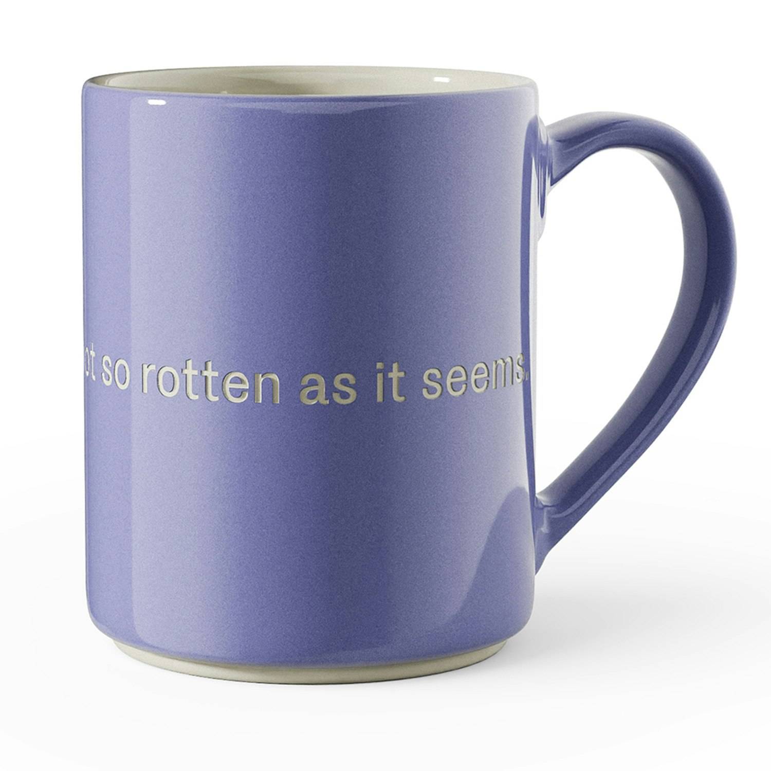Design House Stockholm Astrid Lindgren Mugg 33 Life Is Not So Rotten As It Seems. - Kaffekoppar - 3626-0000