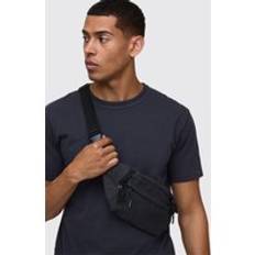Bhm Midjeväska Med Repdetalj, Black